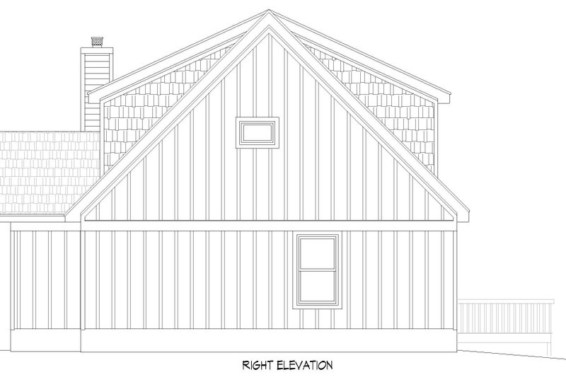House Design - Exterior - Other Elevation 1 for Country House Plan #932-568 - 3 bed, 3.5 bath