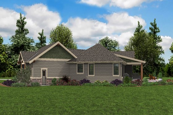 Exterior - Other Elevation 2 for Craftsman House Plan #48-952 - 3 bed, 2.5 bath