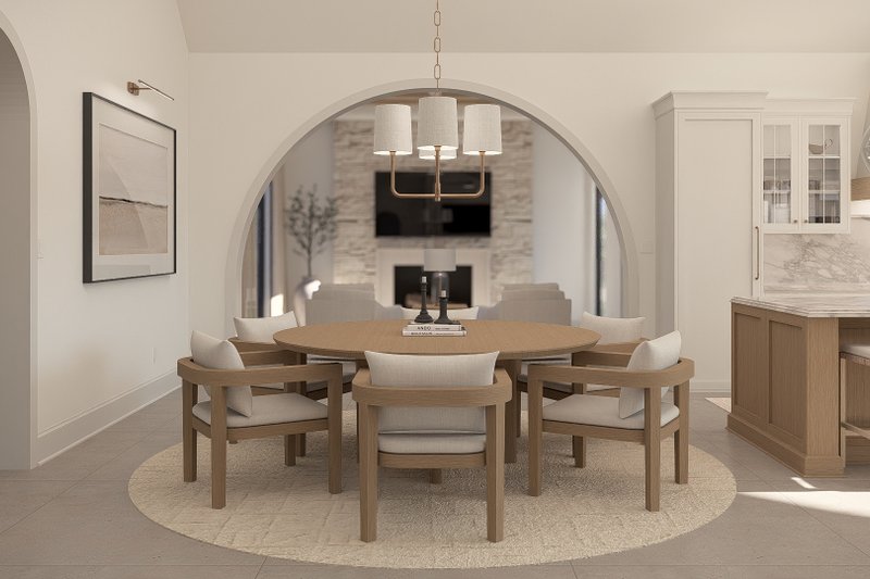 Home Plan - Interior - Dining Room for Cottage House Plan #455-562 - 3 bed, 3.5 bath