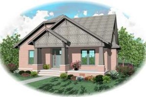 Traditional Exterior - Front Elevation Plan #81-433