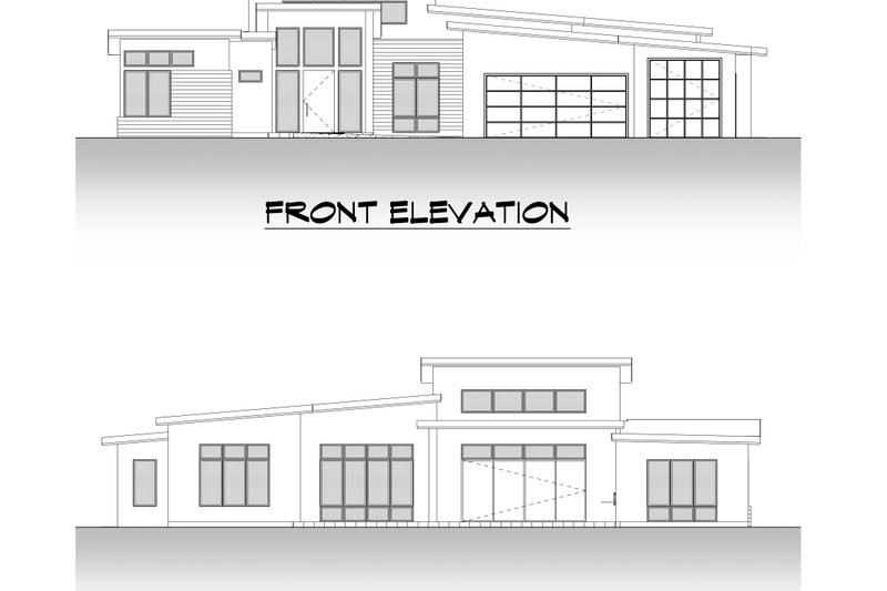 Home Plan - Exterior - Other Elevation 2 for Contemporary House Plan #1066-168 - 4 bed, 3.5 bath