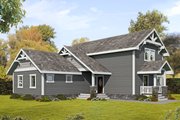 Bungalow Style House Plan - 2 Beds 2 Baths 2468 Sq/Ft Plan #117-609 