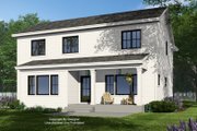 Farmhouse Style House Plan - 4 Beds 3.5 Baths 2500 Sq/Ft Plan #51-1374 