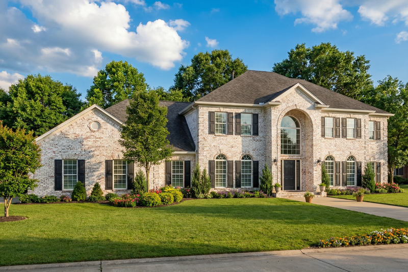 Colonial Style House Plan - 4 Beds 5 Baths 3558 Sq/Ft Plan #17-2090 Exterior