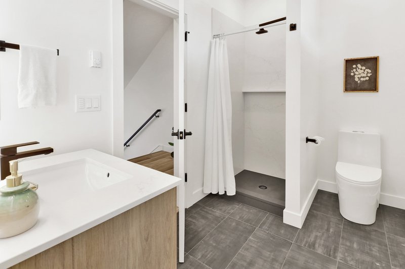 Architectural House Design - Interior - Bathroom 1 for Contemporary House Plan #1070-233 - 2 bed, 2 bath