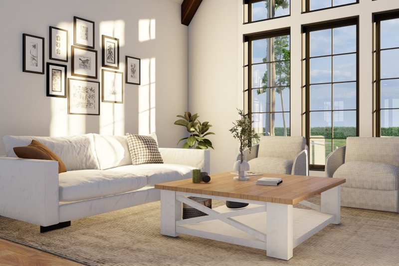 House Plan Design - Interior - Family Room for European House Plan #923-338 - 4 bed, 4 bath