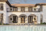 Mediterranean Style House Plan - 5 Beds 4.5 Baths 5460 Sq/Ft Plan #455-524 