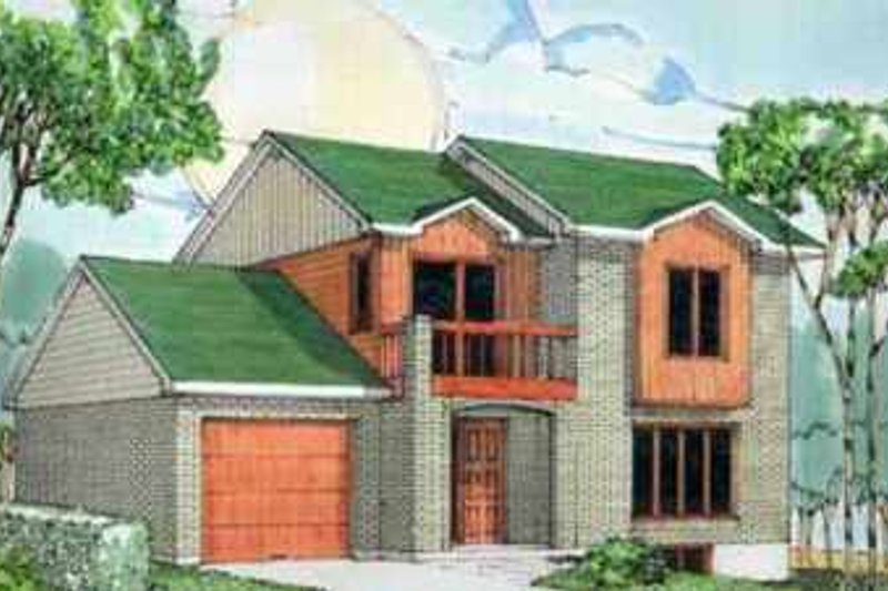 Traditional Style House Plan - 3 Beds 1.5 Baths 1696 Sq/Ft Plan #25-2235