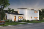 Modern Style House Plan - 3 Beds 2 Baths 2115 Sq/Ft Plan #497-31 