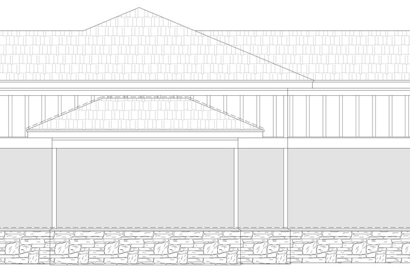 Architectural House Design - Exterior - Other Elevation for Craftsman House Plan #932-377, 0 bath