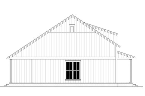 Exterior - Other Elevation 1 for Farmhouse House Plan #430-227 - 2 bed, 2 bath