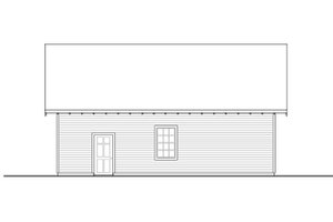Exterior - Other Elevation for Cottage House Plan #124-1323, 0 bath