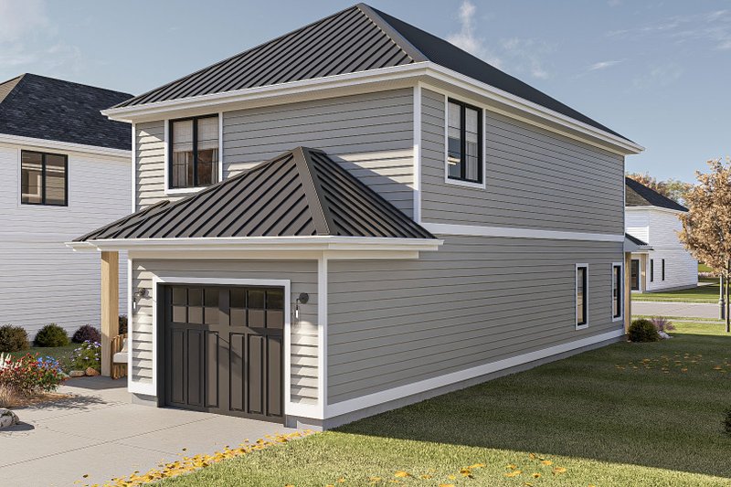 House Design - Exterior - Other Elevation 1 for Traditional House Plan #455-365 - 3 bed, 2.5 bath