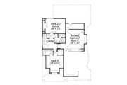 European Style House Plan - 4 Beds 3.5 Baths 3325 Sq/Ft Plan #411-321 