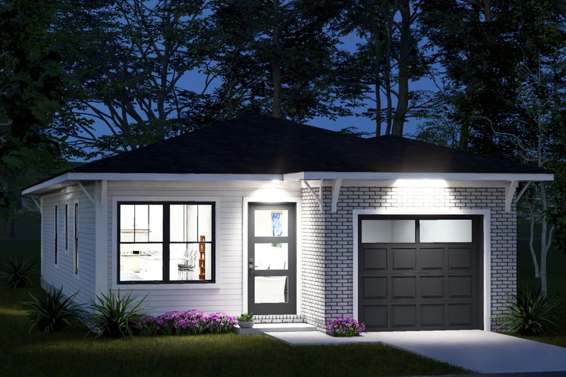 Home Plan - Exterior - Other Elevation for Modern House Plan #513-2475 - 3 bed, 2 bath
