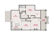 Craftsman Style House Plan - 4 Beds 3.5 Baths 2255 Sq/Ft Plan #461-66 
