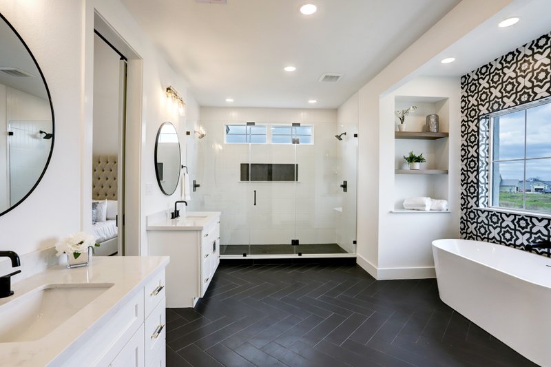 House Design - Interior - Master Bathroom for European House Plan #1096-61 - 4 bed, 3.5 bath