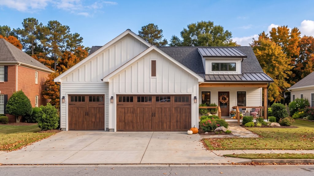Exterior - Front Elevation 2 for Farmhouse House Plan #455-804 - 3 bed, 2 bath