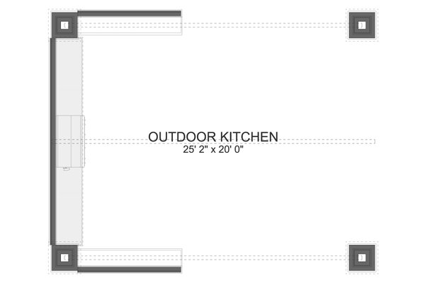 Country Floor Plan - Main Floor Plan #1060-200