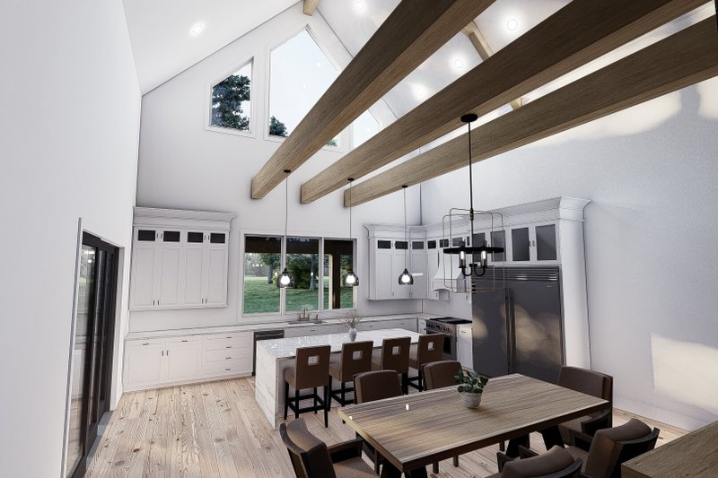 House Design - Interior - Kitchen 1 for Barndominium House Plan #923-401 - 5 bed, 3.5 bath