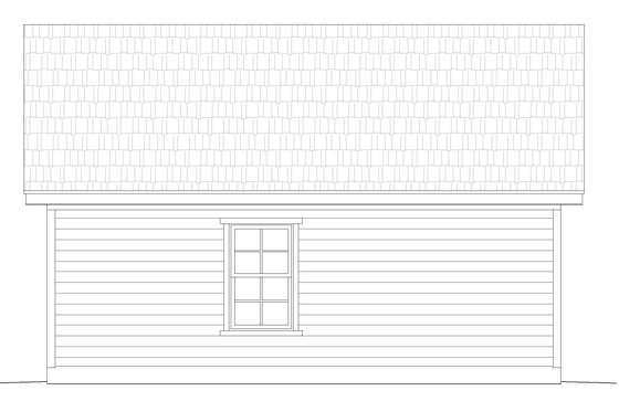 Exterior - Other Elevation 2 for Country House Plan #932-331, 0 bath