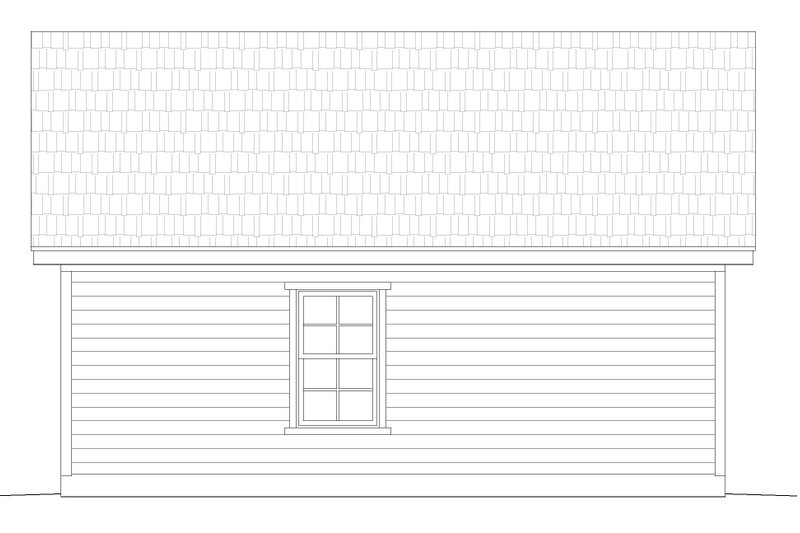 Dream House Plan - Exterior - Other Elevation 2 for Country House Plan #932-331, 0 bath