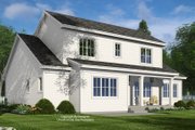 Farmhouse Style House Plan - 4 Beds 3.5 Baths 2768 Sq/Ft Plan #51-1363 Exterior 