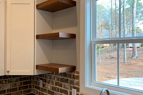 Interior - Kitchen 3 for Farmhouse House Plan #437-97 - 3 bed, 3.5 bath