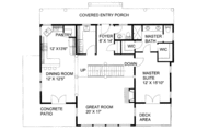 Craftsman Style House Plan - 3 Beds 2.5 Baths 2315 Sq/Ft Plan #117-692 