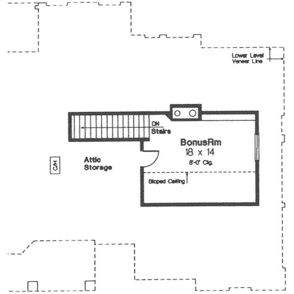 Country Floor Plan - Other Floor Plan #310-417