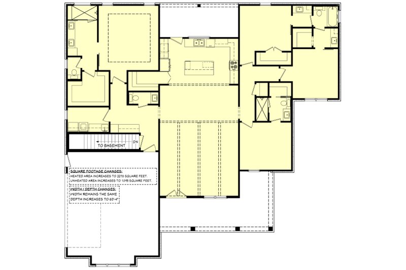 Architectural House Design - Floor Plan - Other Floor for Farmhouse House Plan #430-304 - 4 bed, 3.5 bath