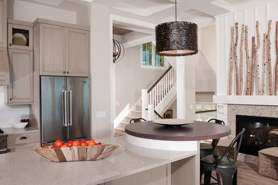 Interior - Kitchen 1 for Traditional House Plan #928-11 - 4 bed, 3.5 bath