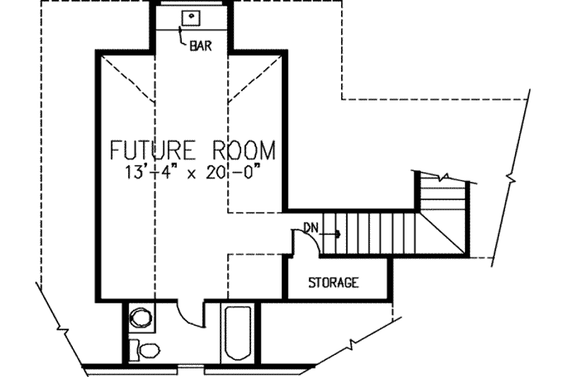Architectural House Design - Floor Plan - Other Floor for European House Plan #410-358 - 3 bed, 3 bath