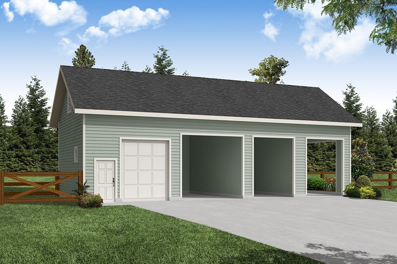 Home Plan - Country Exterior - Front Elevation Plan #124-787