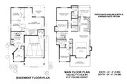 Modern Style House Plan - 3 Beds 2 Baths 1790 Sq/Ft Plan #1100-16 