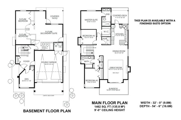 Modern Floor Plan - Other Floor Plan #1100-16