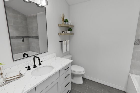 Interior - Bathroom 1 for Farmhouse House Plan #51-1275 - 4 bed, 3.5 bath
