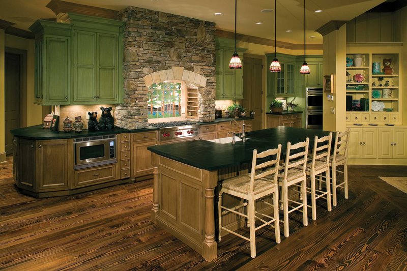 Home Plan - Interior - Kitchen 1 for Craftsman House Plan #54-391 - 3 bed, 3 bath