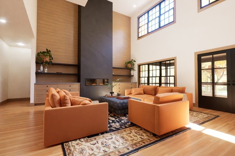 House Plan Design - Interior - Other 1 for Contemporary House Plan #1116-58 - 4 bed, 3.5 bath