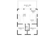 Contemporary Style House Plan - 3 Beds 2 Baths 1175 Sq/Ft Plan #932-531 