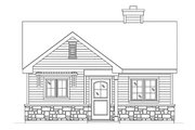 Cottage Style House Plan - 1 Beds 1 Baths 691 Sq/Ft Plan #22-607 