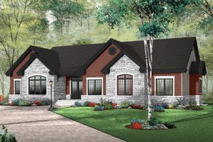 Traditional Exterior - Front Elevation Plan #23-787