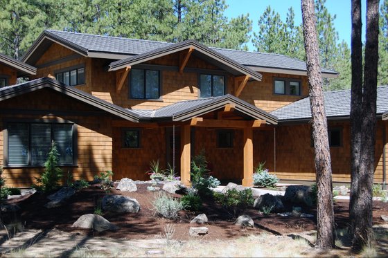 Exterior - Front Elevation 6 for Craftsman House Plan #434-26 - 3 bed, 2.5 bath