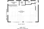 Beach Style House Plan - 2 Beds 1.5 Baths 1594 Sq/Ft Plan #932-1088 