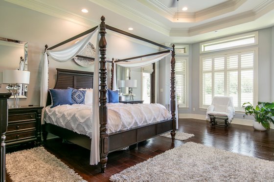 Interior - Master Bedroom for Mediterranean House Plan #930-276 - 4 bed, 4.5 bath