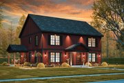 Bungalow Style House Plan - 6 Beds 6 Baths 2560 Sq/Ft Plan #54-601 