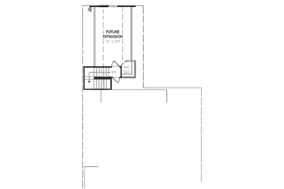 Floor Plan - Other Floor for Traditional House Plan #424-199 - 3 bed, 2 bath