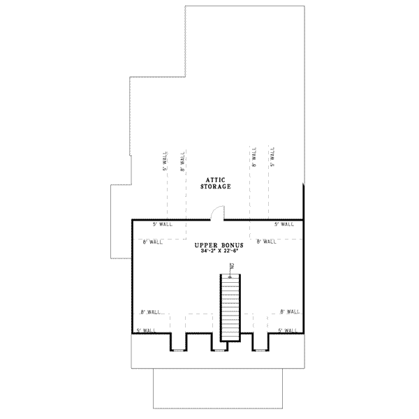 Farmhouse Floor Plan - Other Floor Plan #17-418