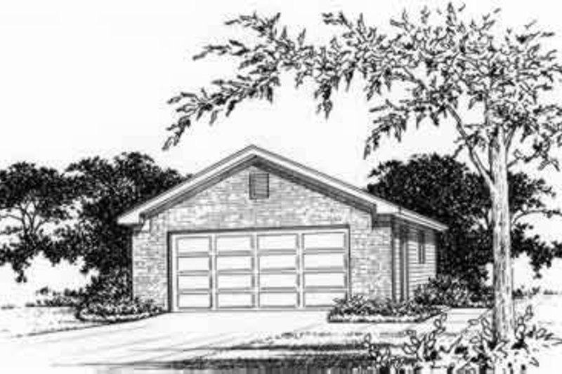 Home Plan - Traditional Exterior - Front Elevation Plan #22-437