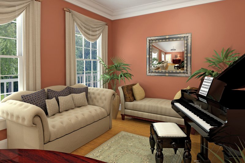 House Plan Design - Interior - Other 1 for Country House Plan #929-18 - 4 bed, 3.5 bath
